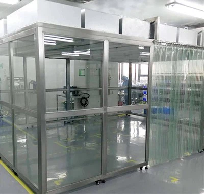 Hordozható Soft Wall Cleanroom